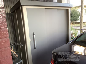 の物置・屋外倉庫 エスケーエイト  一般型 (SK8-50-GK) 施工例