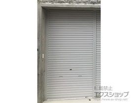 のガレージシャッター プラテアII スチールタイプ 手動式 施工例