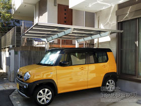 のカーポート ソリッドポート 積雪〜20cm対応 施工例