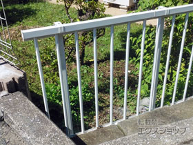 のフェンス・柵 ハイサモア フリーポールタイプ 施工例
