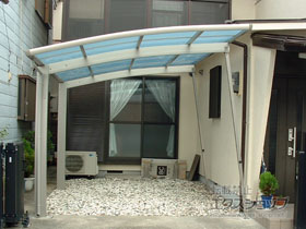 のカーポート レイナポートグラン　積雪〜20cm対応 施工例