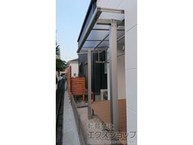 のテラス屋根 エフルージュグランZERO テラスタイプ 積雪〜20cm対応 施工例