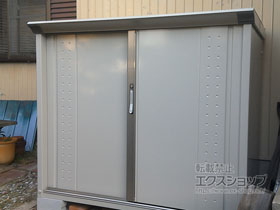 の物置・屋外倉庫 グランプレステージジャンプ ( GP-135D-F-MW) 施工例