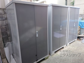 の物置・屋外倉庫 アイビーストッカー( BJX-119E-PG) 施工例