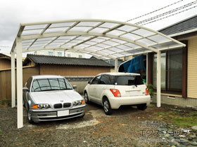 のカーポート レイナツインポートグラン　積雪〜20cm対応 施工例