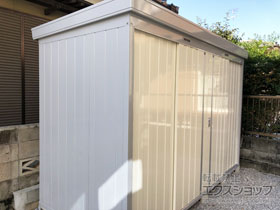 の物置・屋外倉庫 ネクスタ 一般型 3050×1370×2020 NXN-45S-FW 施工例