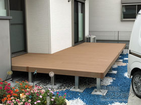 のウッドデッキ リウッドデッキ 200 施工例