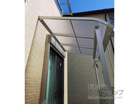 のテラス屋根 ソラリア R型 テラスタイプ 単体 積雪〜20cm対応 施工例