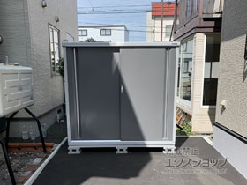 の物置・屋外倉庫 シンプリー 一般型 （MJX-179D-P） 施工例