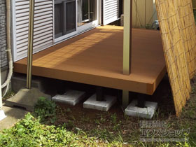 のウッドデッキ マージウッドデッキ 施工例