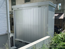 の物置・屋外倉庫 ネクスタ 一般型 2210×950×2020 NXN-21S-FS 施工例