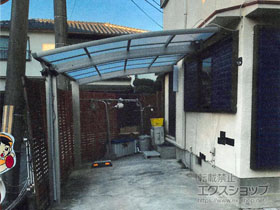 のカーポート プレシオスポート 積雪〜20cm対応 施工例