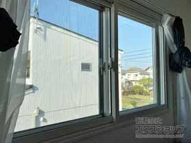LIXIL リクシル(トステム)の内窓（二重窓・二重サッシ） インプラス ダストバリア仕様 引違い窓 2枚建 施工例