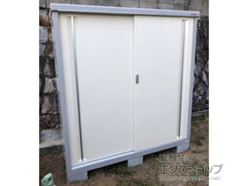 の物置・屋外倉庫 シンプリー 一般型 1520×615×1603（MJX-156D） MJX-156D-FW 施工例