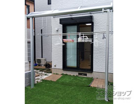 のテラス屋根 ソラリア R型 テラスタイプ 単体 積雪〜20cm対応 施工例