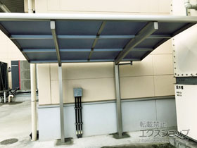 のサイクルポート・駐輪場 プレシオスポート ミニ 積雪〜20cm対応 施工例