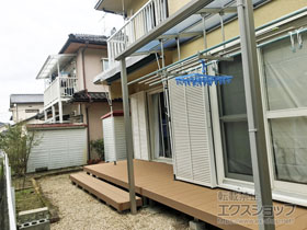 のウッドデッキ リウッドデッキ 200 施工例