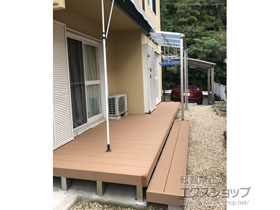 のテラス屋根 ソラリア F型 テラスタイプ 単体 積雪〜20cm対応 施工例