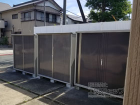 の物置・屋外倉庫 グランプレステージジャンプ ( GP-197A-F-CB) 施工例