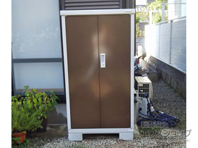 の物置・屋外倉庫 アイビーストッカー 900×515×1603 BJX-095D-TB 施工例