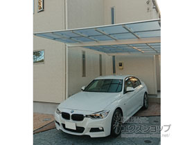 のカーポート ネスカF (フラットスタイル) 積雪〜20cm対応 施工例