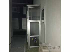 のストックヤード ストックヤードII 片側ドア付きタイプ 積雪50cm対応 施工例