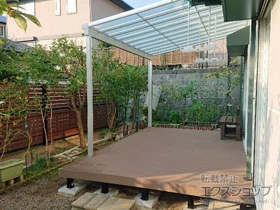 YKKAPのウッドデッキ リウッドデッキ 200 施工例