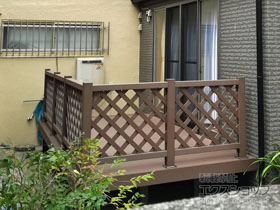 のウッドデッキ マージウッドデッキ 施工例