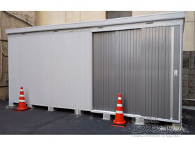 の物置・屋外倉庫 ネクスタ大型 一般型 5260×1790×2375 NXN-100H-PG 施工例