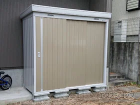 イナバの物置・収納・屋外倉庫 ネクスタ 一般型 2210×950×2020 NXN-21S-MB 施工例