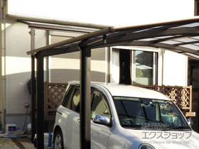 のテラス屋根 ソラリア F型 テラスタイプ 単体 積雪〜20cm対応 施工例