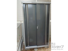 の物置・屋外倉庫 シンプリー 一般型 1100×515×1903 MJX-115EP-PG 施工例