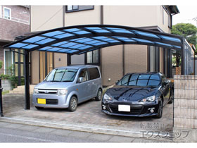 のカーポート レイナツインポートグラン　積雪〜20cm対応 施工例