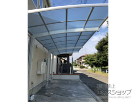 のカーポート レイナポートグラン 延長　積雪〜20cm対応 施工例