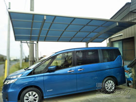 のカーポート プレシオスポート 積雪〜20cm対応 施工例