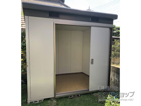 の物置・屋外倉庫 ナイソー 多雪地型 2460×1880×2270（SMK-47S） SMK-47S 施工例