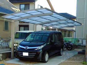 のカーポート プレシオスポート 積雪〜20cm対応 施工例