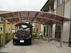 YKKAPのカーポート レイナツインポートグラン　積雪～20cm対応 施工例