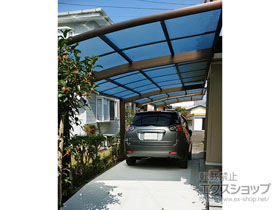 のカーポート レイナポートグラン 延長　積雪〜20cm対応 施工例