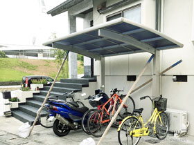 のカーポート プレシオスポート 積雪〜20cm対応 施工例