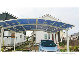 のカーポート レイナツインポートグラン　積雪〜20cm対応 施工例