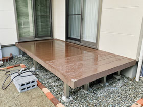 のウッドデッキ リウッドデッキ 200 施工例