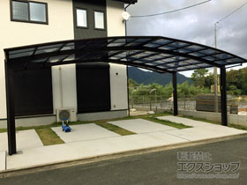 のカーポート レイナトリプルポートグラン　積雪〜20cm対応 施工例