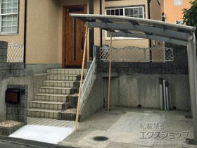 のカーポート プレシオスポート 積雪〜20cm対応 施工例