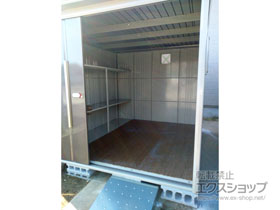 の物置・屋外倉庫 Mr.ストックマンダンディ 一般型 2348×2622×2110（ND-2326-Y） ND-2326-Y-B 施工例