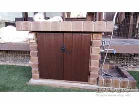 の立水栓・ガーデンシンク シャワープレイス スタンドタイプ 施工例