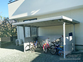 のサイクルポート・駐輪場 イナバ自転車置場 BFタイプ 独立タイプ 一般型 施工例