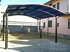 のカーポート レイナツインポートグラン　積雪〜20cm対応 施工例