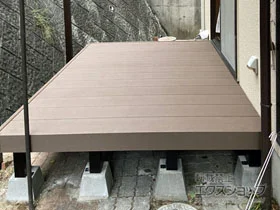 YKKAPのウッドデッキ リウッドデッキ 200 施工例