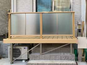 のウッドデッキ 樹ら楽ステージ 施工例